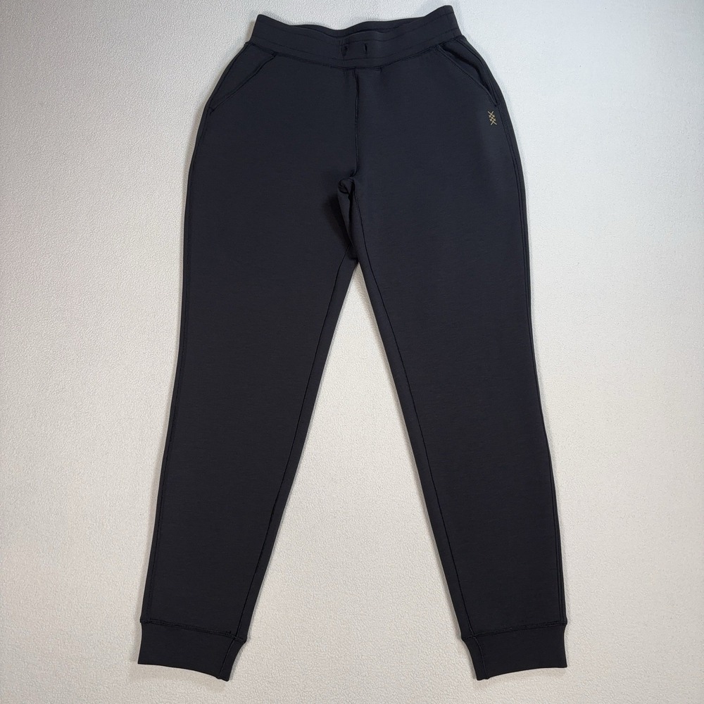 Rhone DreamGlow Jogger Pants Women's XS Black Stretch Sweatpants *NO DRAWSTRING*